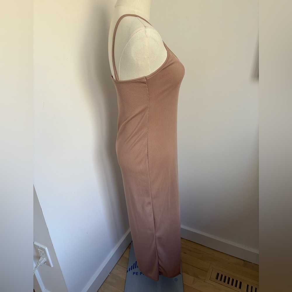 Nasty Gal Tan Maxi Dress - Picture 2 of 6